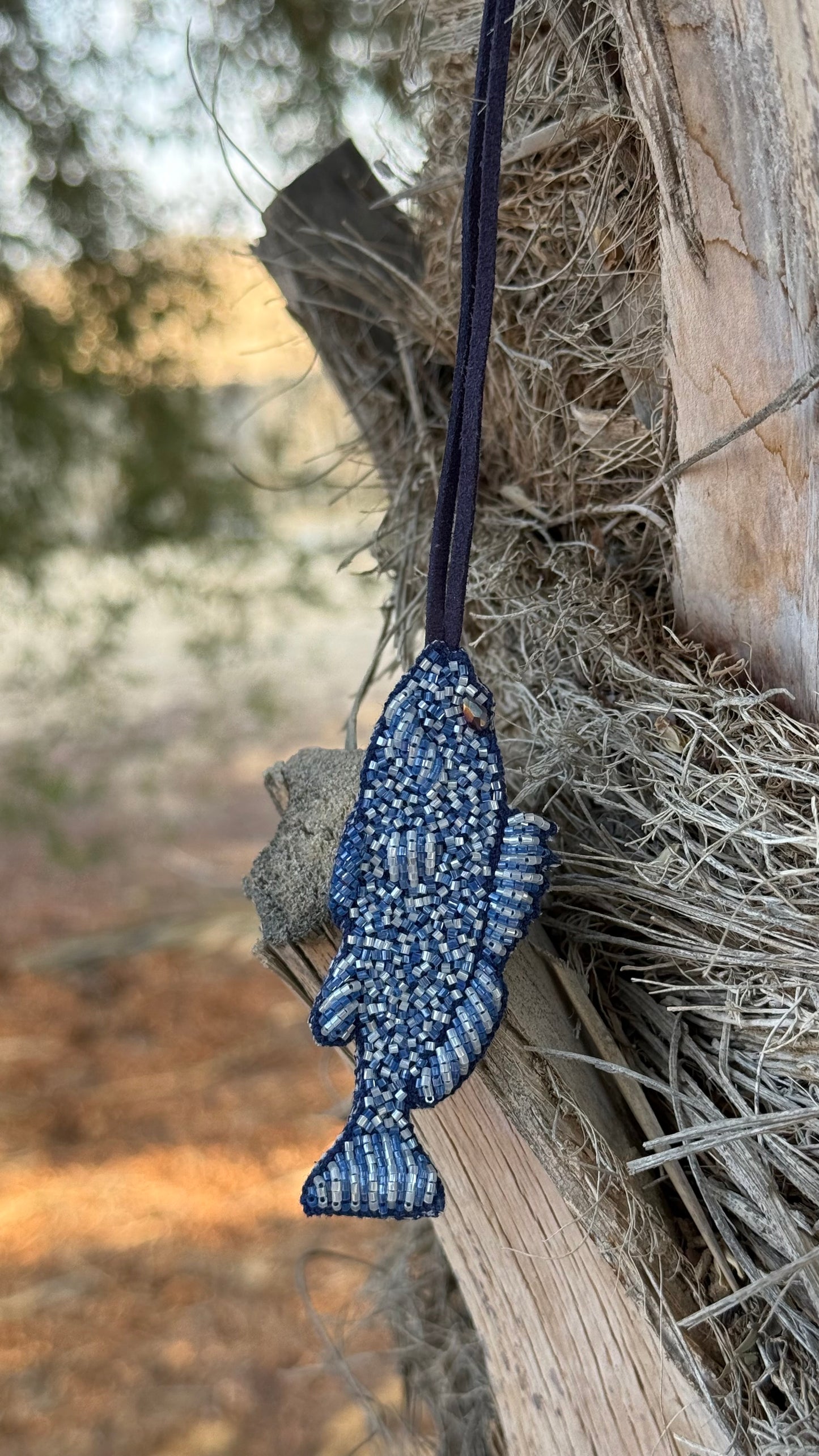 Blue Hamoor Charm