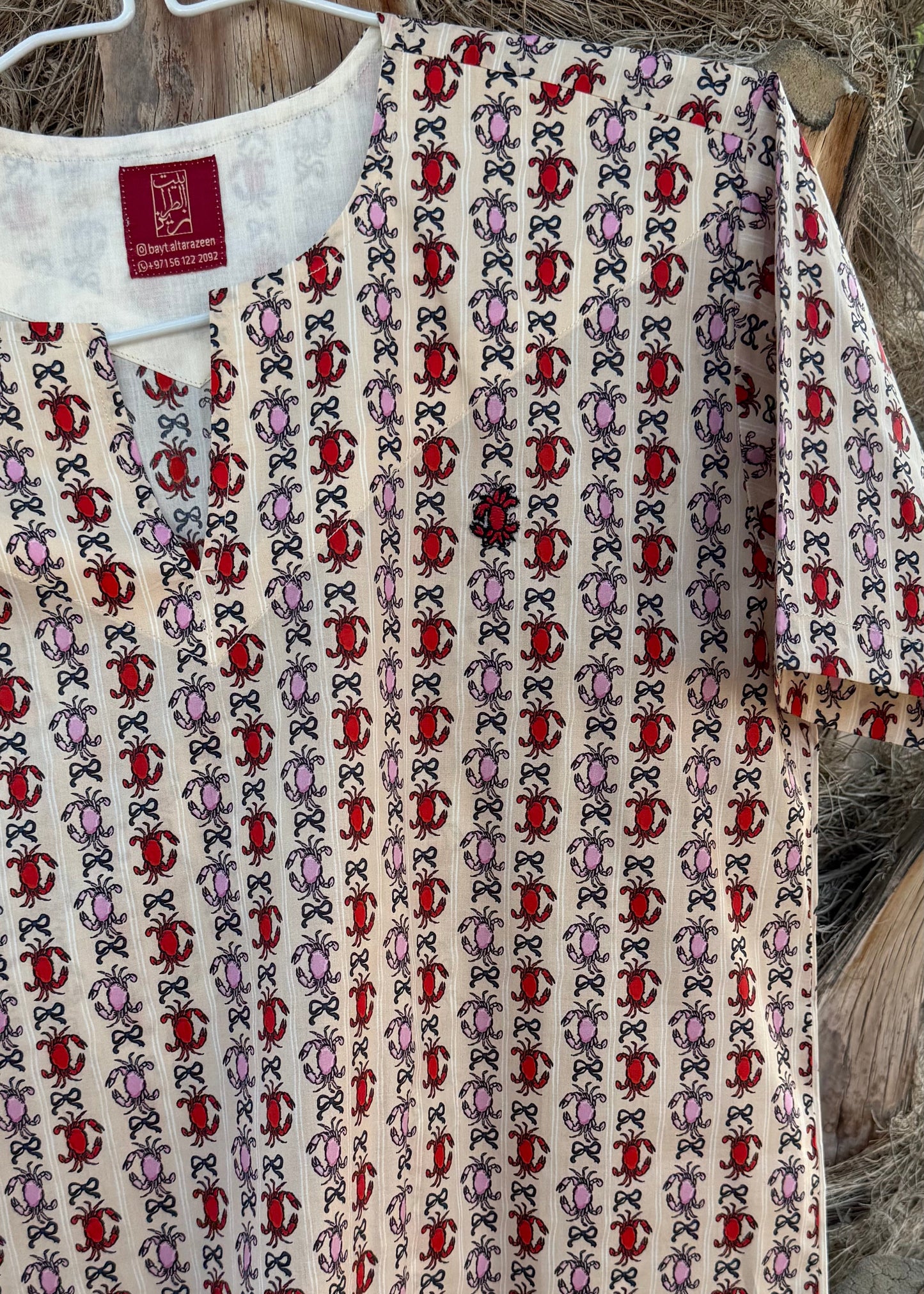 Pink Crab mgsaar (kids)