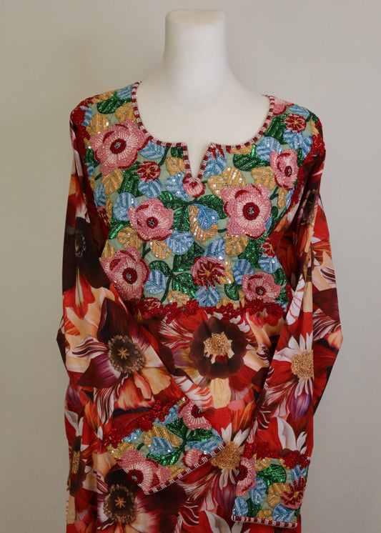 Sunset Floral Mukhawar