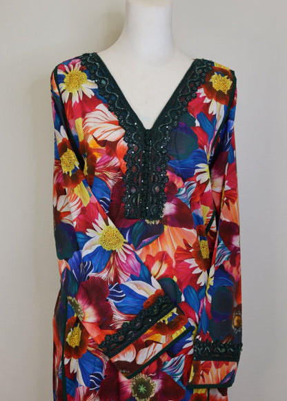 Rainbow Garden Floral Mukhawar