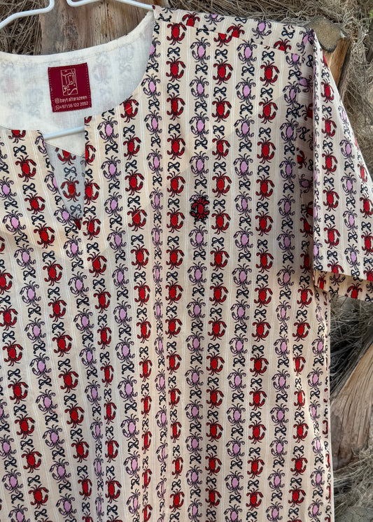 Pink Crab mgsaar (kids)